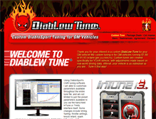 Tablet Screenshot of diablewtune.com